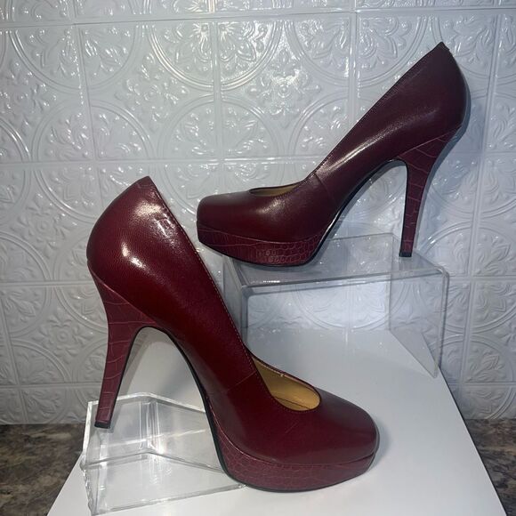 NWOB Nine West Helene Leather Heels - Picture 2 of 5